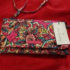 Vera Bradley crossbody wallet